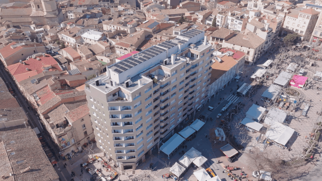 Edificio residencial rehabilitado